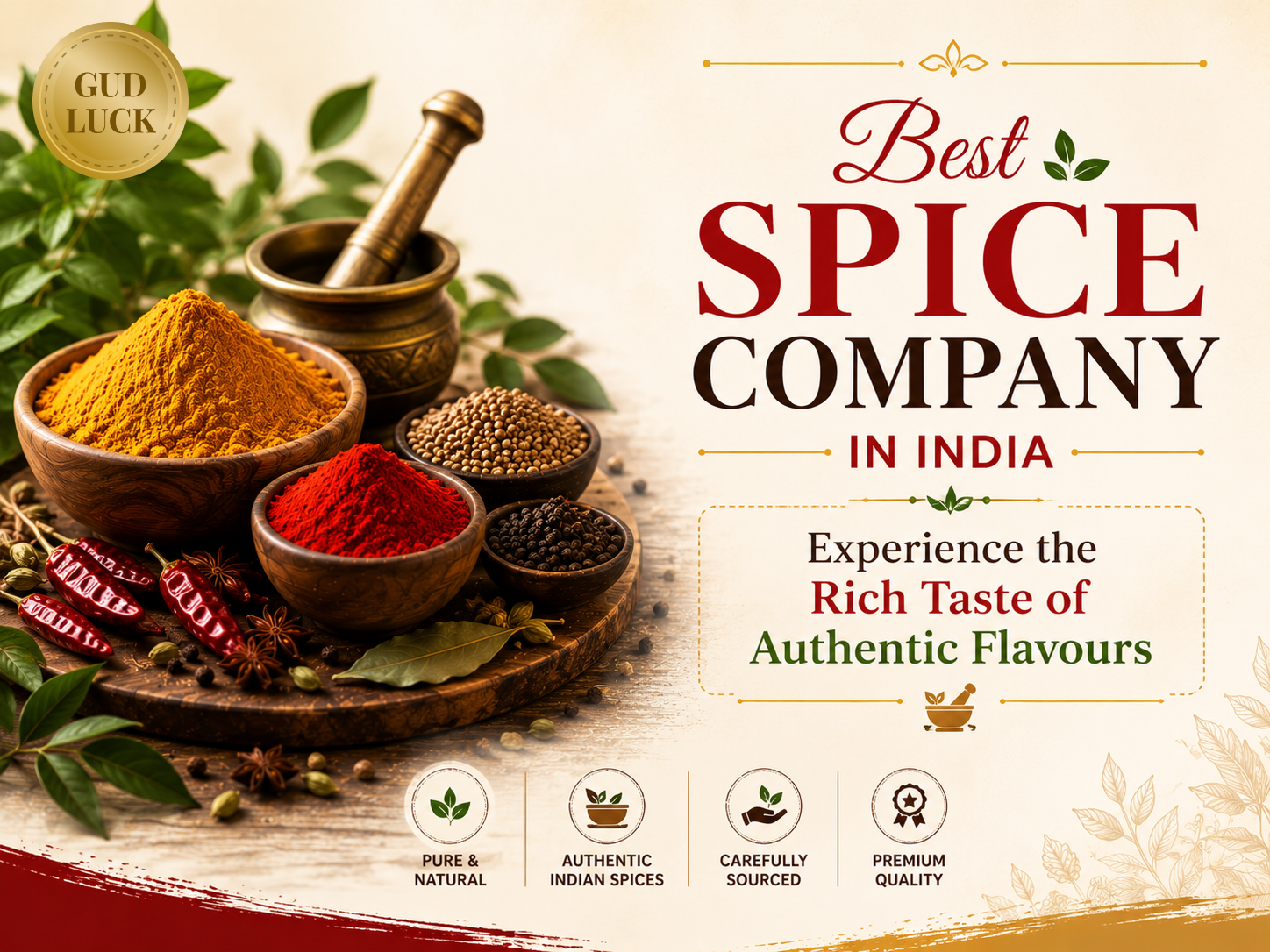 Best Spice Company in India – Experience the Rich Taste of Authentic Flavours